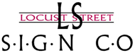 Locust Street Sign Logo